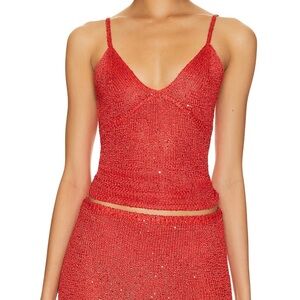 ASTA RESORT Carolina Camisole - Rossa Sequin